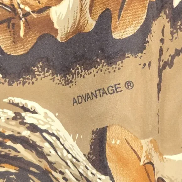 Vintage Wrangler Rugged Wear Advantage Camo Pullover Slicker Men's Size XXL 90s - Picture 6 of 7